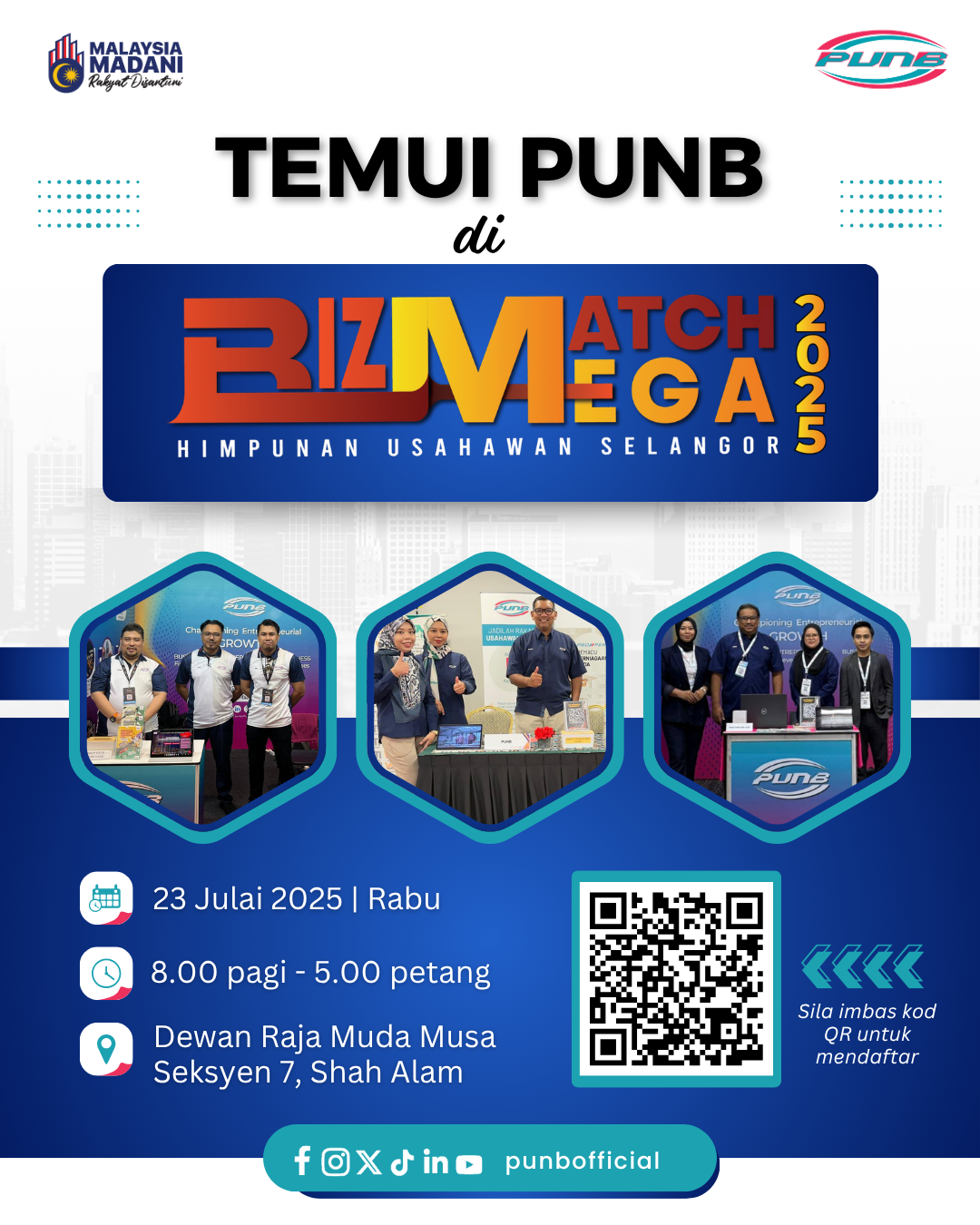 Program BizMatch Mega PKNS 2025: Himpunan Usahawan Selangor bersama Agensi Pembiaya dan Agensi Keusahawanan